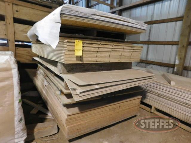(4) stacks misc- 4x8 sheets plywood - siding_1.jpg